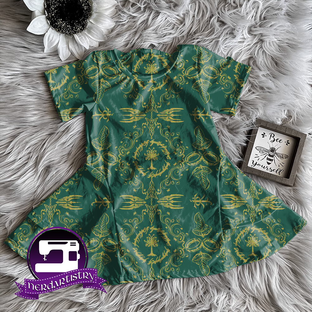 Patreon Pre-Order: The Rings Demask - Fabric By The Yard