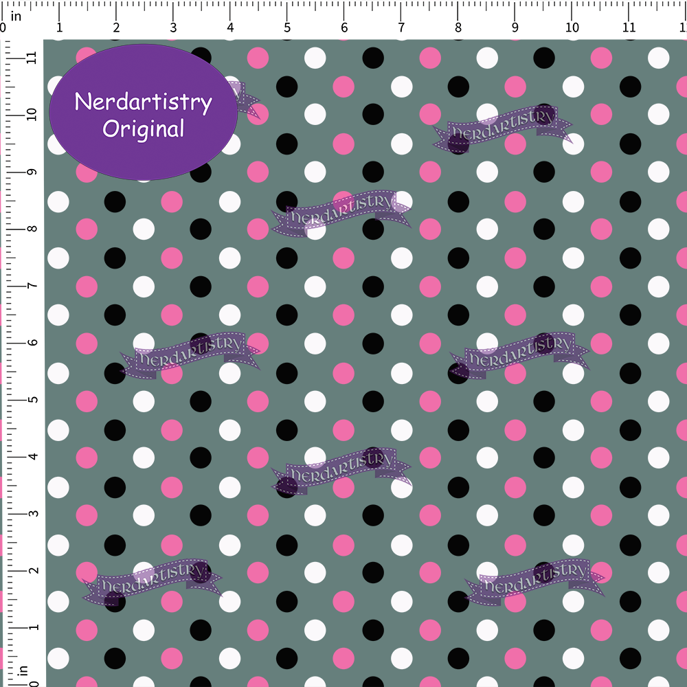 Pre-Order: Polkadot Coordinates - Set 2 - Fabric By The Yard
