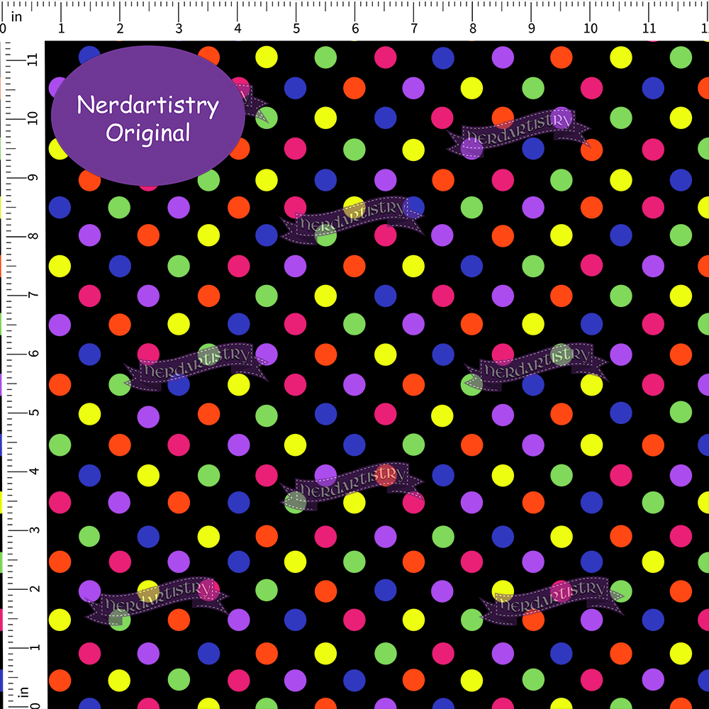 Pre-Order: Polkadot Coordinates - Set 2 - Fabric By The Yard