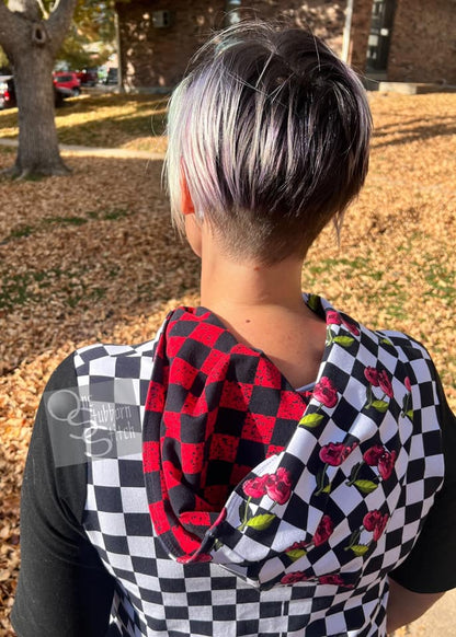 Pre-Order: Grunge Checkers Coordinate - Fabric By The Yard