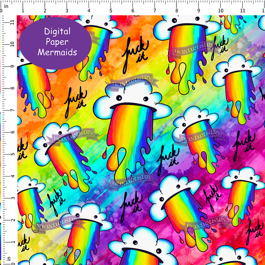 Patreon Pre-Order: Adult Rainbow - Fabric By The Yard