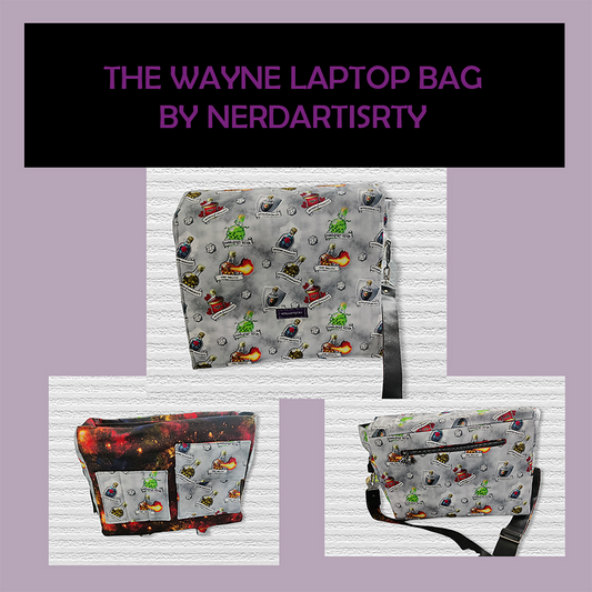 The Wayne Laptop Bag Sewing Pattern/ PDF/ AO File