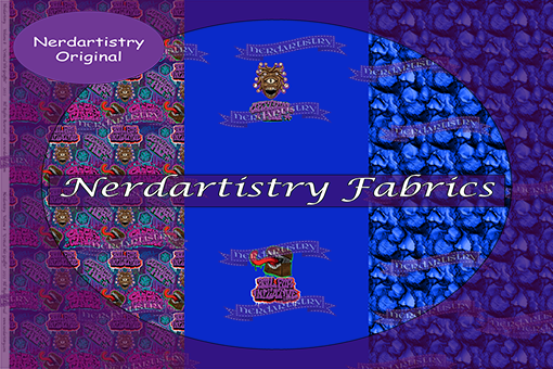 Patreon Pre-Order: Critical Hit Graffit Bag Panel - Fabric By The Yard