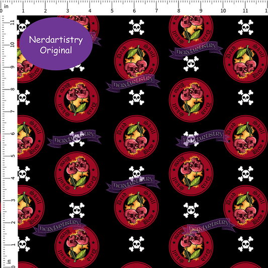 Pre-Order: Dead Skull Brew - Fabric By The Yard