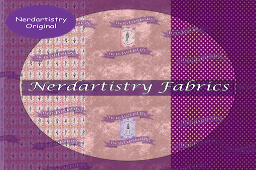 Patreon Pre-Order: Fight Like A Girl Pink Bag Panel  - Fabric By The Yard