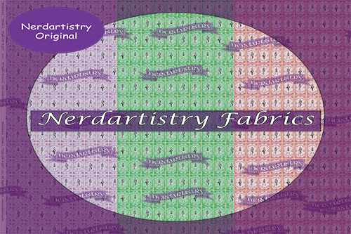 Patreon Pre-Order: Fight Like A Girl Tribrid - Fabric By The Yard