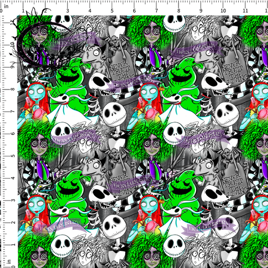 Patreon Pre-Order: Halloween Stacked - Fabric By The Yard