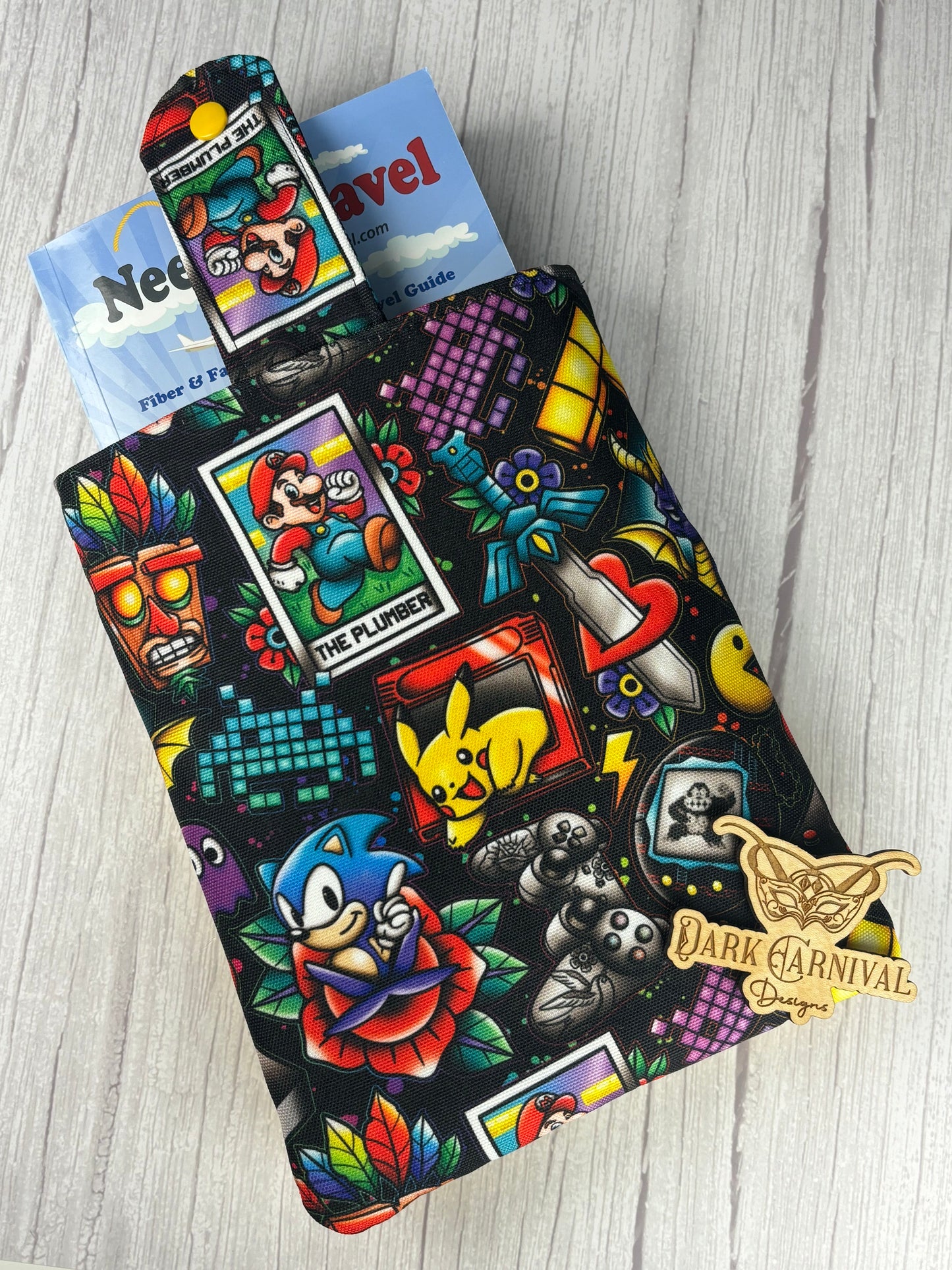 Pre-Order: Tattoo Gamer Plumber - Cut & Sew - BookSleeve