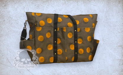The Laumeyer's Teacher Tote Sewing Pattern/ PDF Pattern/ A0 File/ Cut Tags