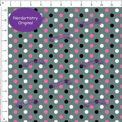 Pre-Order: Polkadot Coordinates - Set 2  - Fabric By The Yard