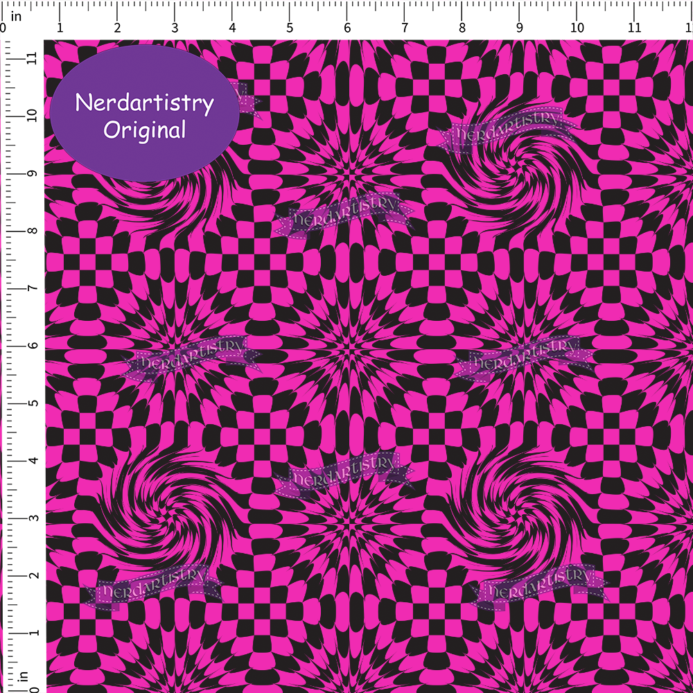 Pre-Order: Trippy Blocks Coordinates  - Fabric By The Yard