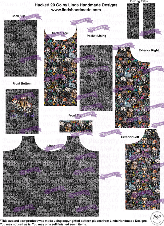 Wizardy Sewing Hacked H20 Go - Cut and Sew - Linds Handmade