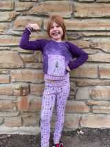 Pre-Order: Fight Like A Girl Purple  - Fabric By The Yard