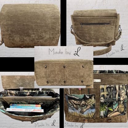 The Wayne Laptop Bag Sewing Pattern/ PDF/ SVG Cut Files