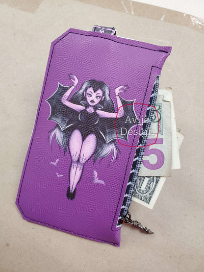 Pre-Order: Bat Babe Purse Pal - Cut & Sew